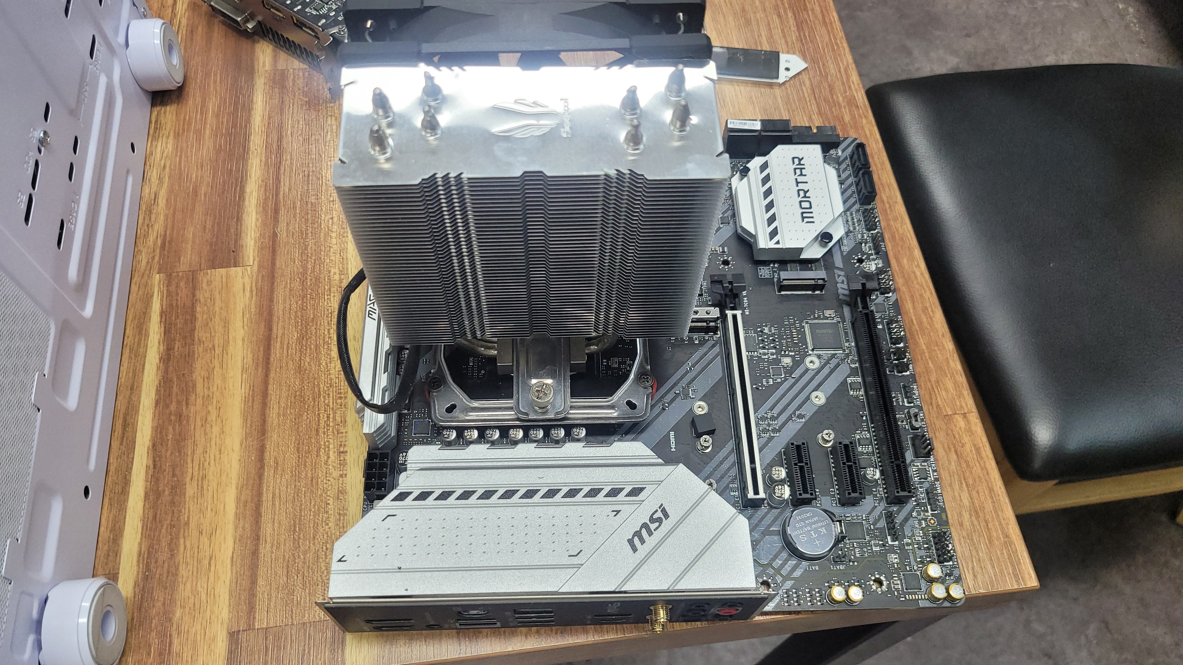 CPU 주변 장착 상태 점검