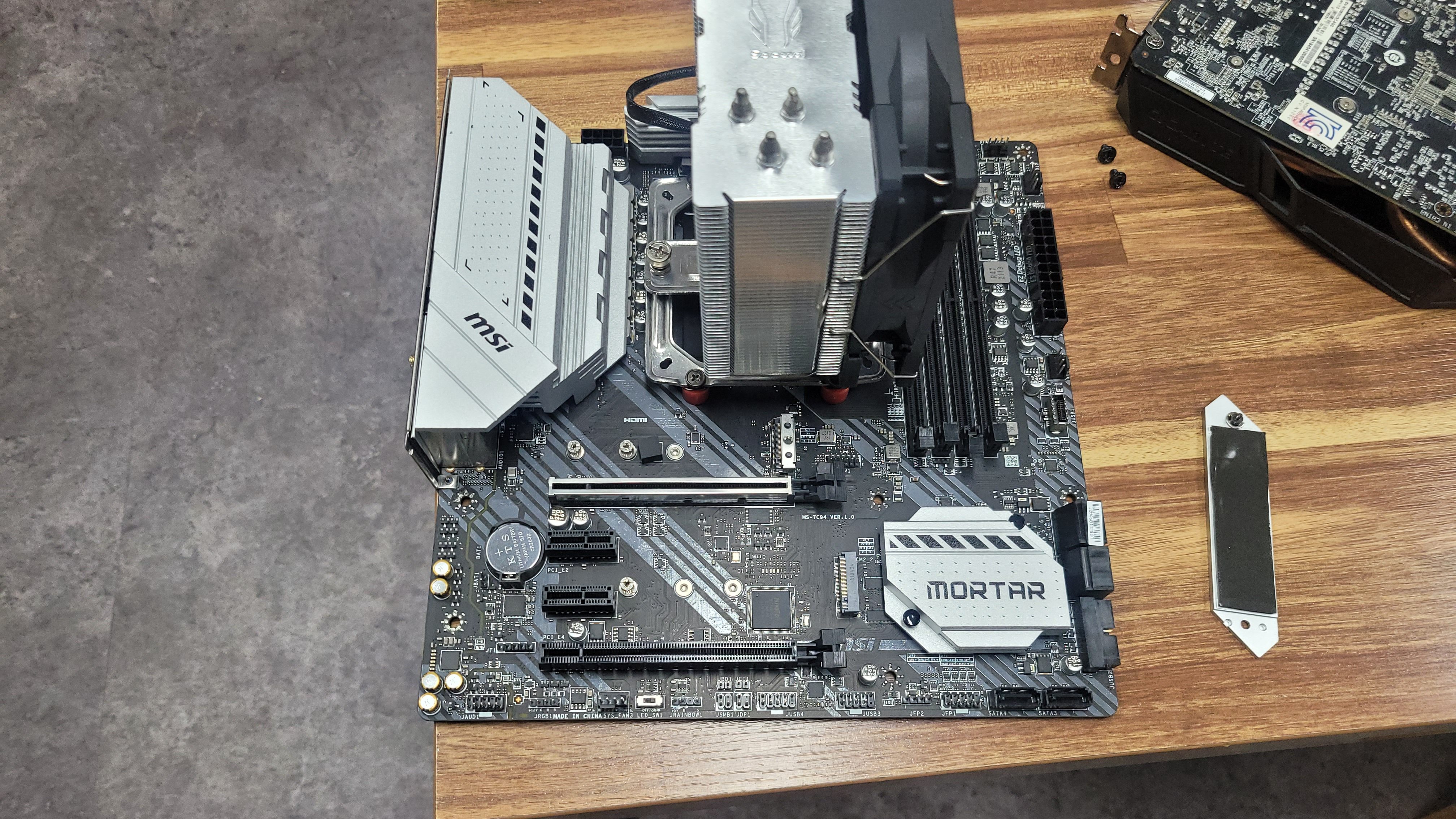 기존 메인보드와 CPU 점검